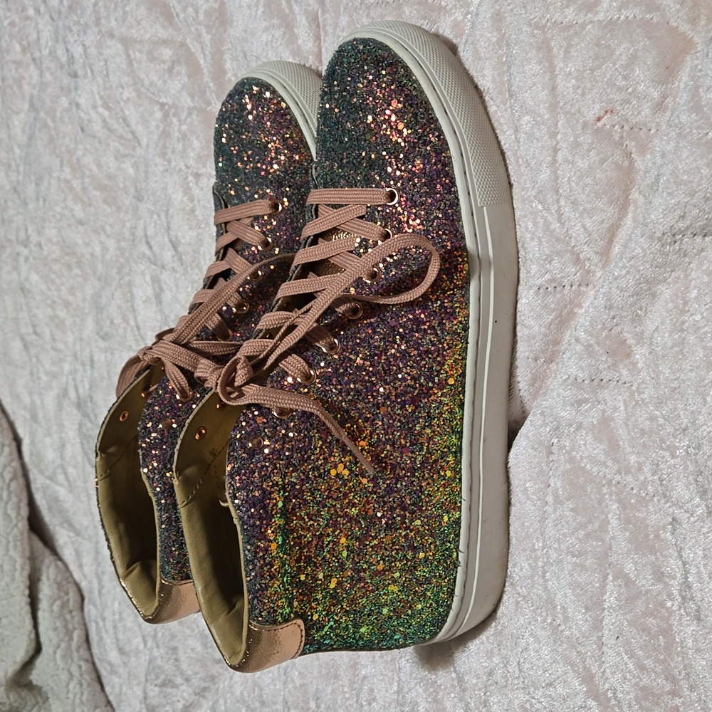 Skechers Glitter high top sneakers